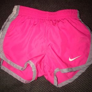 Pink Nike shorts